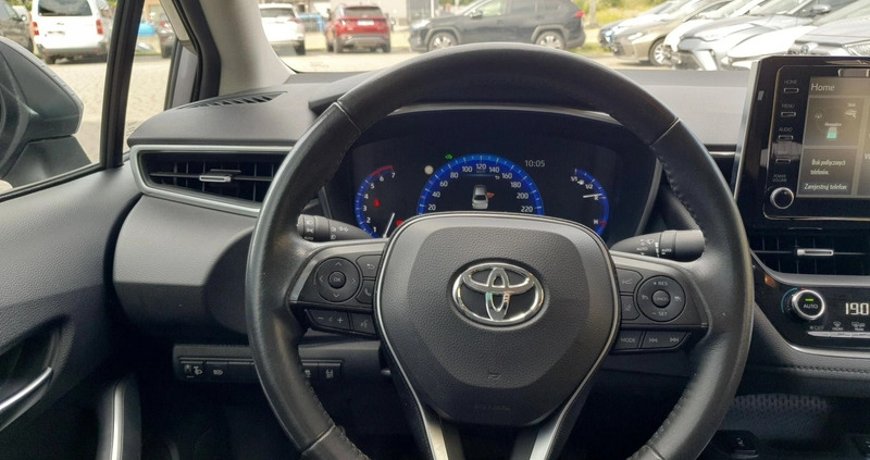 Toyota Corolla cena 91900 przebieg: 64729, rok produkcji 2020 z Jutrosin małe 379
